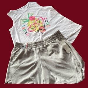 Girls 7/8 Tank & Shorts